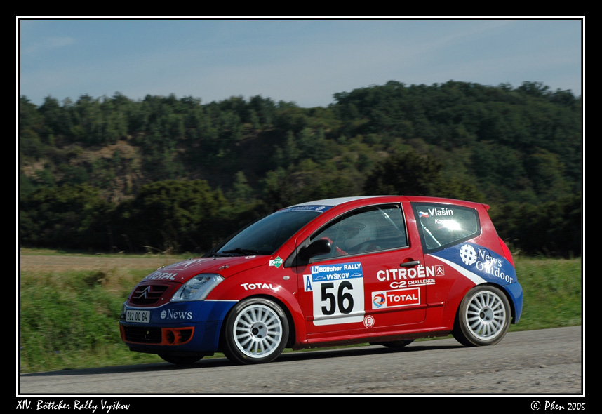 Petr VlaĹˇĂ­n na Rally VyĹˇkov
