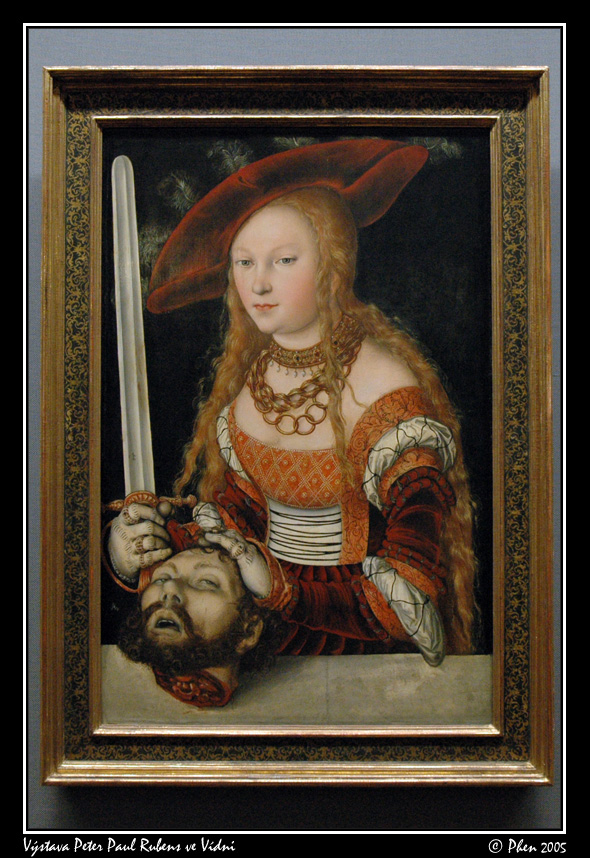 CRANACH, Lucas the Elder
Judith with the Head of Holofernes
Klíčová slova: Judith with the Head of Holofernes, CRANACH, Lucas the Elder